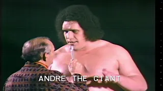 Andre the Giant challenges the Sheik (1976/12/18)