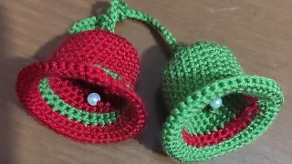 Crochet Christmas Bells Pattern- Christmas Ornaments