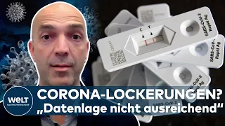 OMIKRON-WELLE: „Die Datenlage ist nicht ausreichend für Lockerungen“ | WELT INTERVIEW