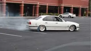 S52 swapped E34 525i Having some fun