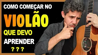 Como começar a tocar violão? O devo aprender? Aprenda já!!! Aula completa🎸👌