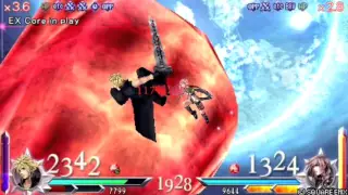 [Dissidia 012 Online] Cloud (Jet) v Lightning (Akai)