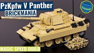 Building Brickmania BKE2197 PANTHER with GoBricks instead of LEGO® (Speed Build Review)