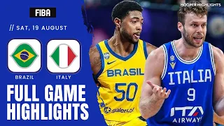 Italy vs Brazil Full Game Highlights | Aug 19 | 2023 FIBA World Cup