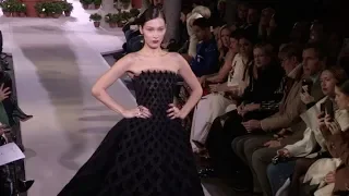 Bella Hadid, Grace Elizabeth and more on the runway for the Oscar de la Renta Fashion Show in NYC