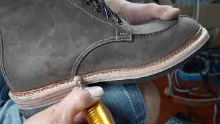 How It's Made: HANDMADE Making boots  [asmr]