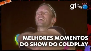 Coldplay faz show iluminado e com coro gigante nos hits em show do Rock In Rio | g1