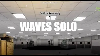 Roblox | Da Backrooms - Waves Solo Run