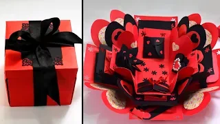 Explosion Box Full Tutorial / How To Make Explosion Box / DIY Explosion Box - Explosion Gift Box