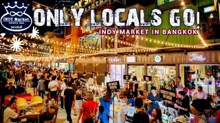 Indy Night Market | The Best Night Market in Bangkok 2024 | Night Market & Shopping Tour