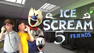 I SAVED MY FRIEND FROM ICE CREAM UNCLE! | ICE SCREAM 5