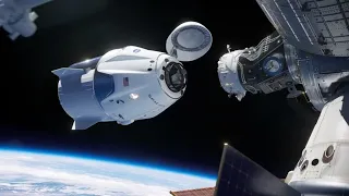 LIVE - Dragon Arrival and ISS docking SpaceX DM-2 #ISSDocking