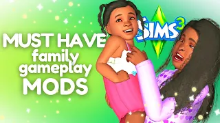 *must have* family gameplay mods for The Sims 3✨👨‍👨‍👧