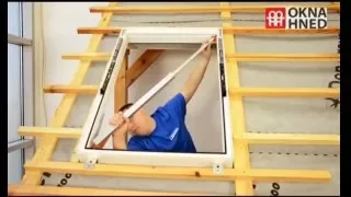OKNA HNED - Montáž střešního okna