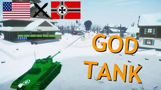 US GOD TANK vs 10x Every German Tank - Total Tank Simulator