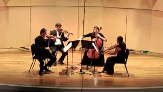 Tchaikovsky String Quartet Op. 11 - II. Andante cantabile (Kontras Quartet)