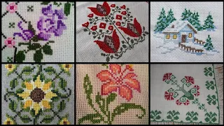 beautiful Cross Stitch Patterns For Everything/char suti kerhai/ dosuti kerhai