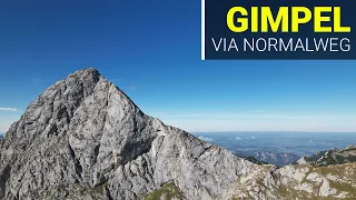 GIMPEL VIA NORMALWEG | Alpine Kletterei im Zweiten Grad