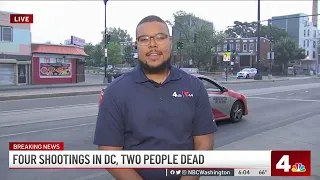 2 killed, 5-year-old injured in 4 overnight shootings in DC | NBC Washington