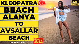 [4K] Drive from Kleopatra Beach to Avsallar Beach in Alanya, Turkey