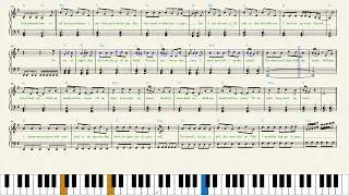 Lady Gaga — Hold My Hand Piano Sheet Music