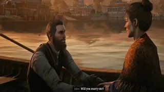 Red Dead Redemption 2 - John Marston Proposes To Abigail (RDR 2 2018)