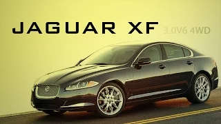 JAGUAR XF 3.0 V6 4WD (Тест-драйв, обзор, атмосфера автомобиля)