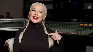 CHRISTINA AGUILERA EXCLUSIVE INTERVIEW - THE ADDAMS FAMILY 2019 | HAUNTED HEART
