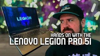 Unleash Your Creativity On-the-Go with Lenovo Legion Pro 5i, A Laptop made for content creators!