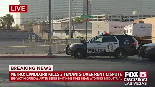 Las Vegas police: Landlord killed 2 tenants, shot another over rent dispute