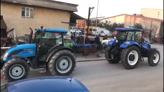 Landini 5H-100 New Holland TR5-110 Çekişmesi