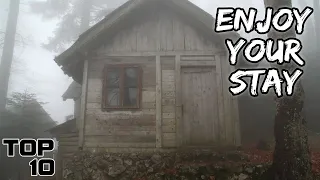 Top 10 Abandoned Cabins In The Woods You Should NEVER Enter