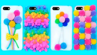 4 DIY PHONE CASES ~ Phone Hacks and Crafts #3
