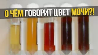 О ЧЁМ ГОВОРИТ ЦВЕТ МОЧИ?!