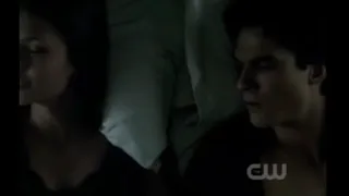 Vampire Diaries||Elena&Damon - Французский поцелуй