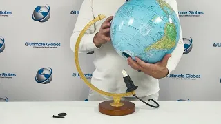 Livingston Globe: How to Change the Lightbulb with Ultimate Globes