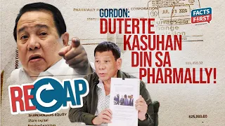 Dick Gordon: Duterte dapat kasuhan din sa Pharmally