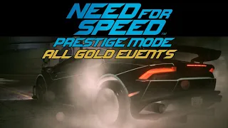 Need for Speed (2015) Prestige Mode - ALL GOLD EVERYTHING