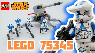 LEGO 75345 501st Clone Troopers Battle Pack | ОБЗОР Lego Star Wars