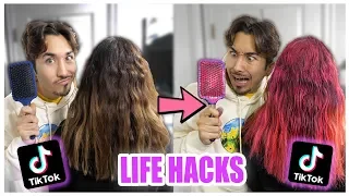 We TESTED Viral TikTok Life Hacks.... (UNBELIEVABLE) *PART 3*