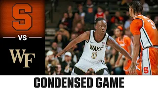 Syracuse vs. Wake Forest Condensed Game | 2023-24 ACC Men’s Basketball