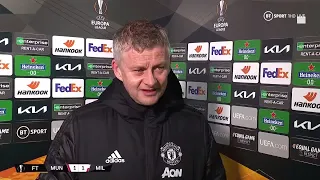 "Amad plays with freedom. Nice goal!" Solskjaer reacts to Man Utd 1-1 AC Milan