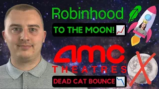 ROBINHOOD STOCK TO THE MOON! | $HOOD Stock | $AMC Stock Dead Cat Bounce | AMC Short Squeeze