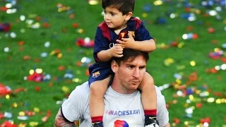 Lionel and Thiago Messi - Padre e' Hijo 2016 HD