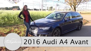 2016 Audi A4 Avant 2.0 TDI quattro (190 PS) Test / Fahrbericht / Review - Autophorie