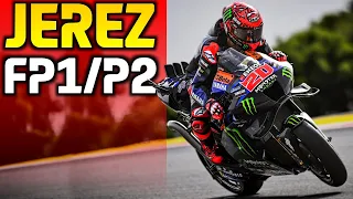 Une journée très DIFFICILE pour QUARTARARO et ZARCO ! DEBRIEF FP1/P2 JEREZ MotoGP 2024