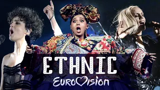 Best ETHNIC EUROVISION Songs From Each Country | All-time Top