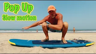 Pop Up in slow motion или как прыжком вставать на серф.