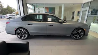 Tour the 2023 760i xDrive in Frozen Pure Grey | 4K