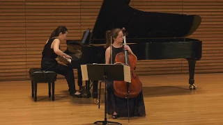 Beethoven Cello Sonata No. 2 in G minor - Juliette Herlin, cello & Mi-Eun Kim, piano